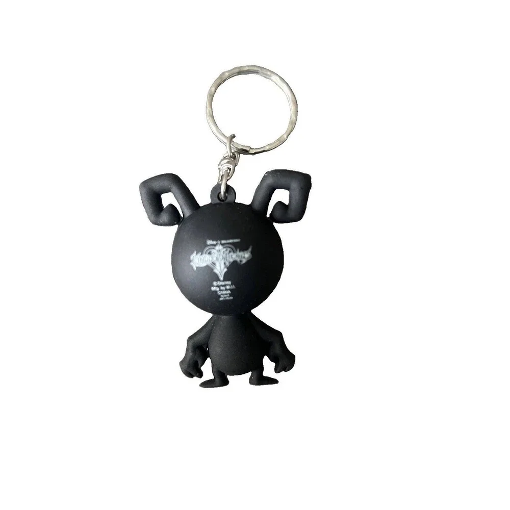 Kingdom Hearts Shadow Heartless Keychain Figure Disney Square Enix Keyring NWOT